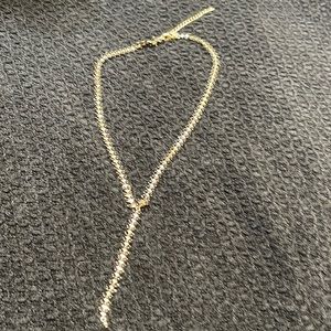 Black and gold necklace
